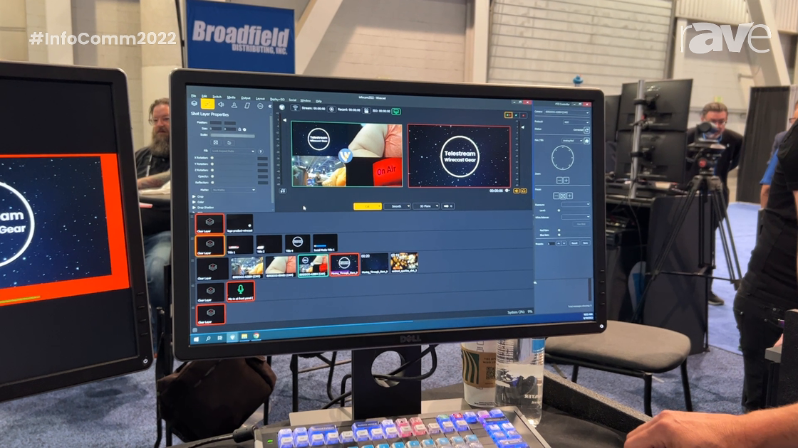InfoComm 2022: Telestream Shows Wirecast 15 Livestreaming and Production Software
