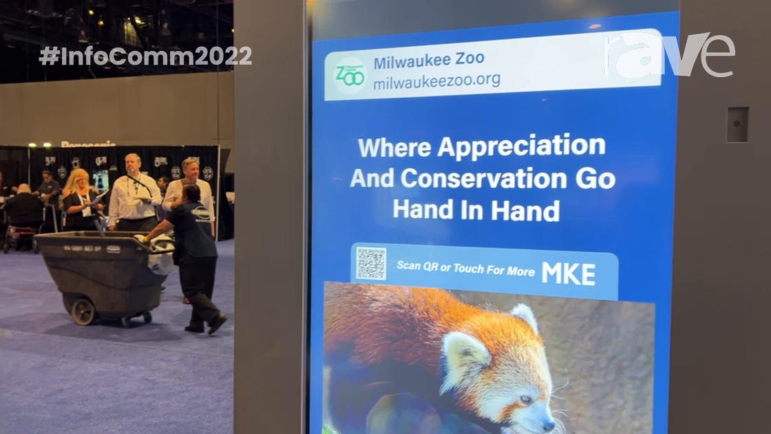 InfoComm 2022: Nanov Display Overviews Double-Sided 55-Inch Interactive LCD Kiosk