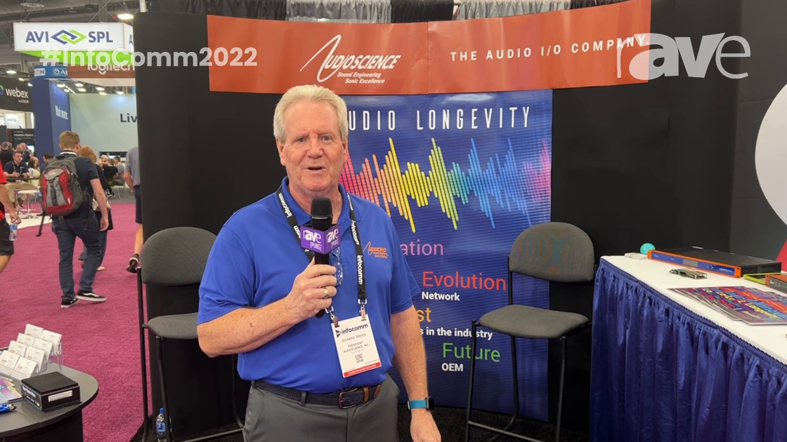 InfoComm 2022: AudioScience Talks IYO Dante Line of I/O Interfaces, Additional Broadcast Products