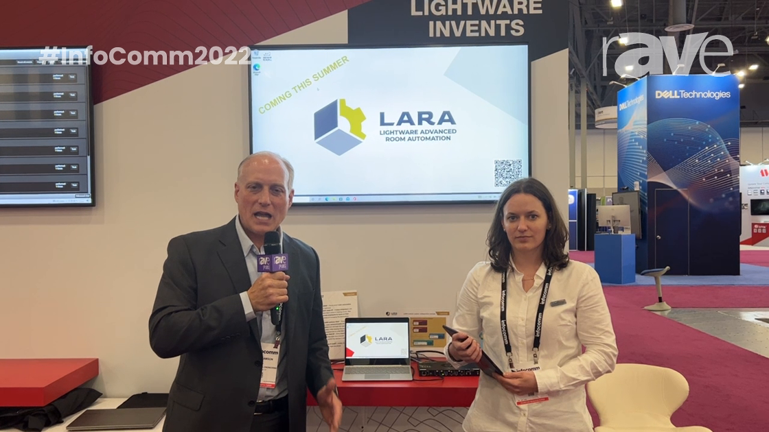 InfoComm 2022: Lightware Debuts LARA (Lightware Advanced Room Automation) Automation Platform