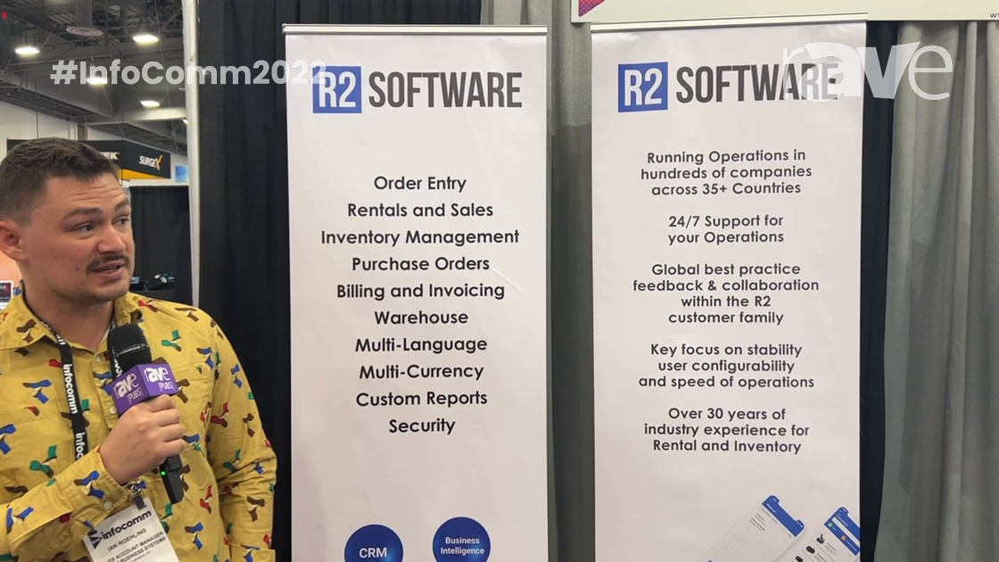 InfoComm 2022: Unique Business Systems Outlines R2 Equipment Management Software