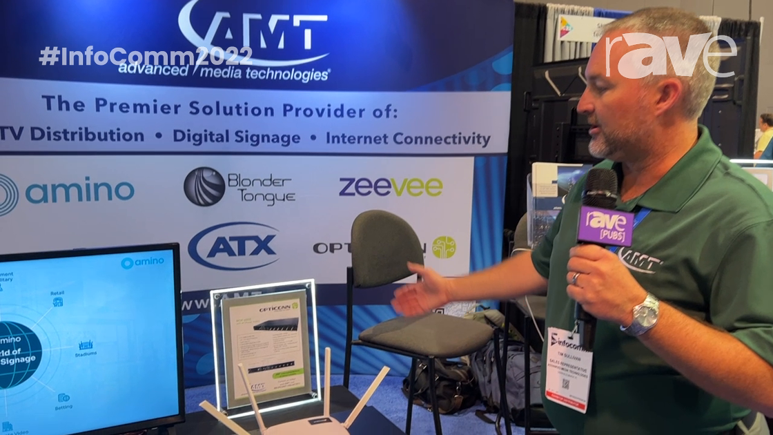 InfoComm 2022: Advanced Media Technologies tells rAVe About Opticonn MDF-6000 Processor