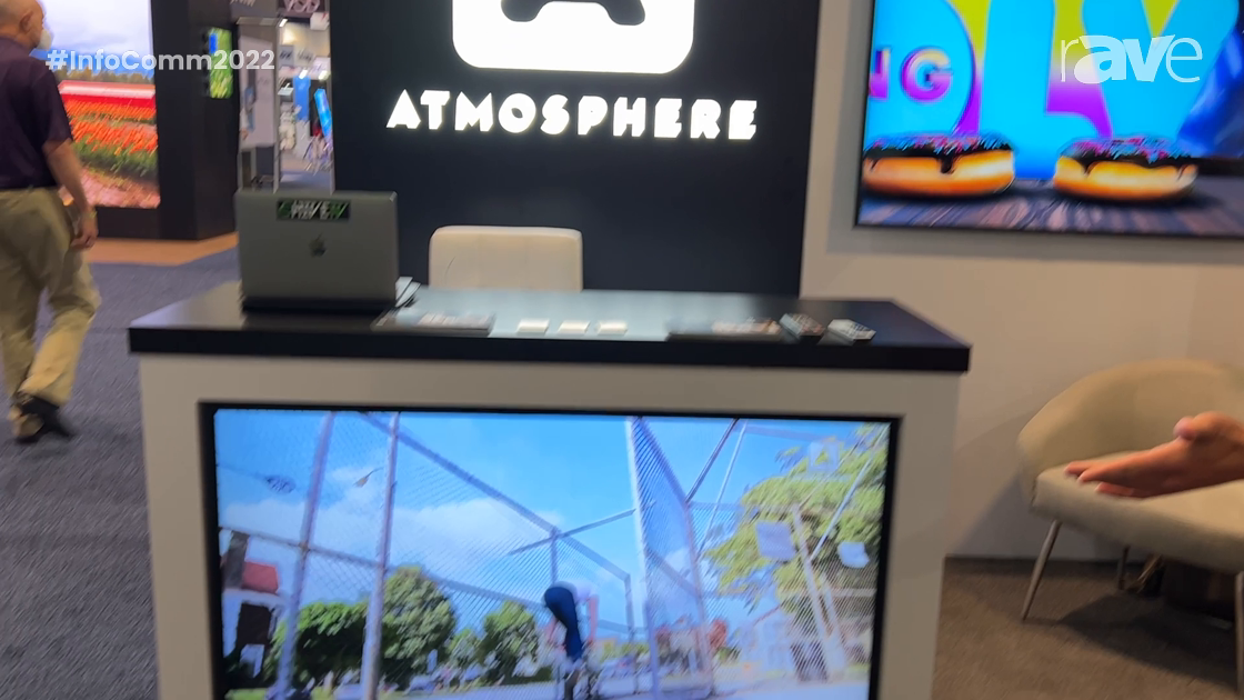 InfoComm 2022: Atmosphere TV’s Digital Signage Software Is a Cable TV Video Alternative for Business