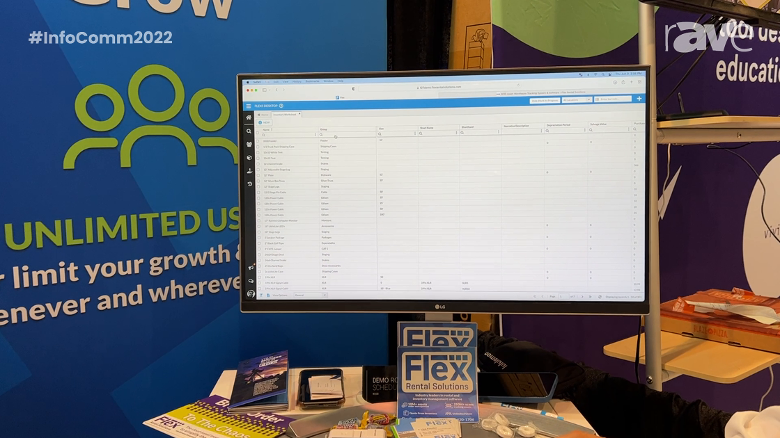 InfoComm 2022: Flex Rental Solutions Features Flex5 Rental and Inventory Management Software