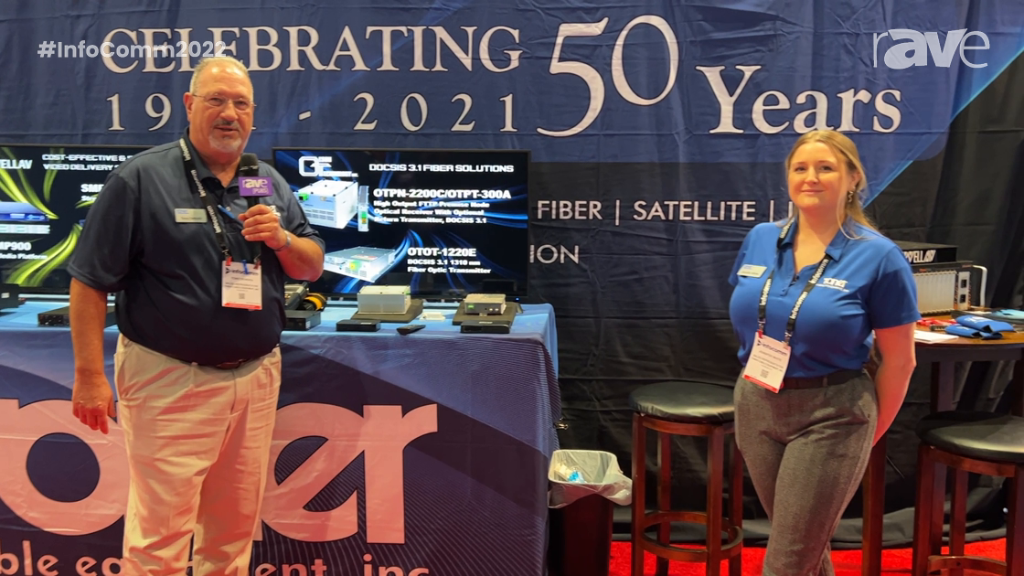 InfoComm 2022: Toner Cable Equipment Shows Fiber Optic Receivers by Olson Technology and Toner Cable