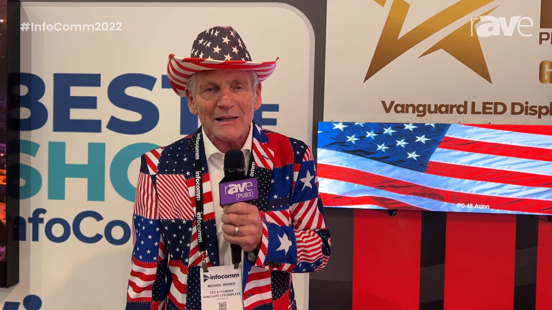 InfoComm 2022: Vanguard LED Displays Showcases “0.48mm” Fine-Pitch Virtual LED Display