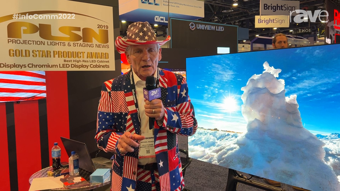 InfoComm 2022: Vanguard LED Displays Tells rAVe About P0.7 Axion Flip-Chip LED Display