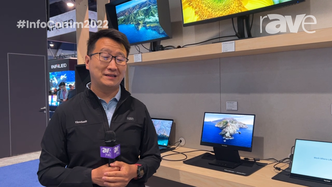 InfoComm 2022: ViewSonic Debuts New Line of Portable OLED Displays, Touch and Non-Touch Options