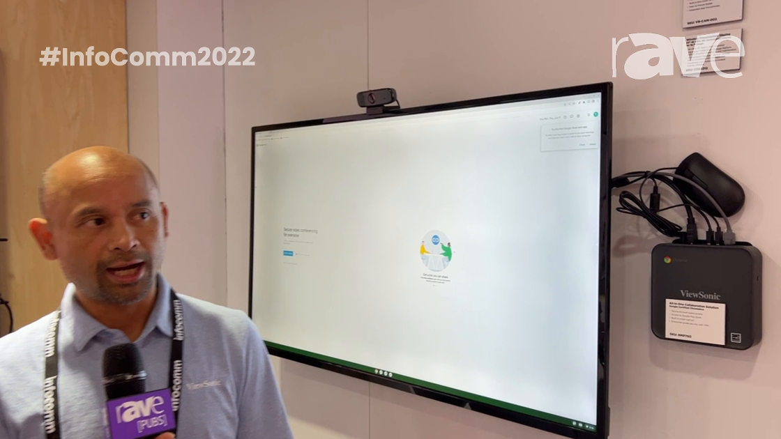 InfoComm 2022: ViewSonic Demos Comprehensive Videoconferencing Solutions for Zoom and Google Meet