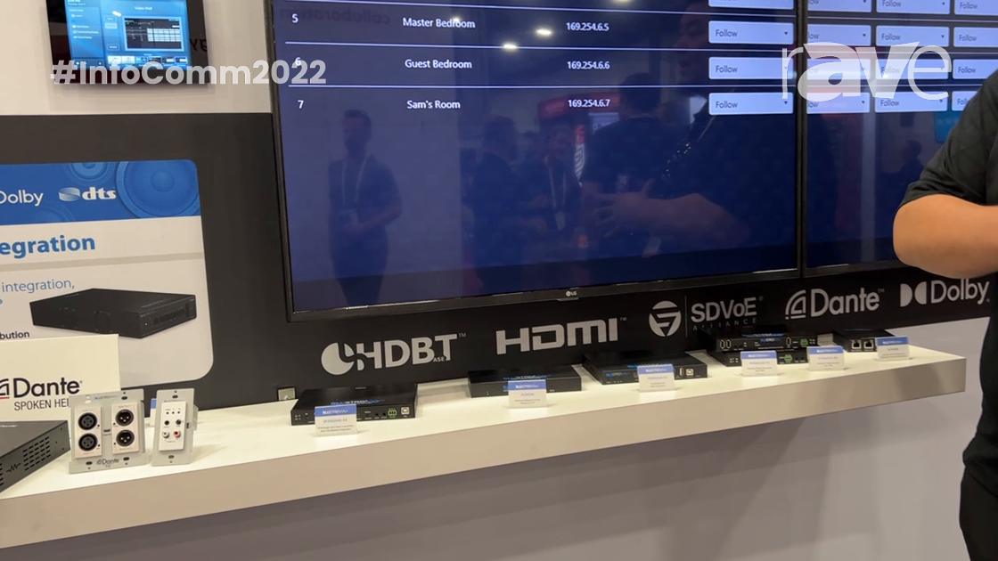 InfoComm 2022: Blustream Talks IP Solutions, Including IP250UHD-TX, IP500UHD-TZ and IP300UHD-TX