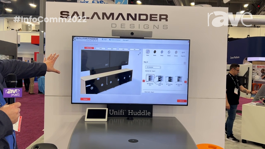 InfoComm 2022: Salamander Designs Debuts Cabinet Configurator Design Solution