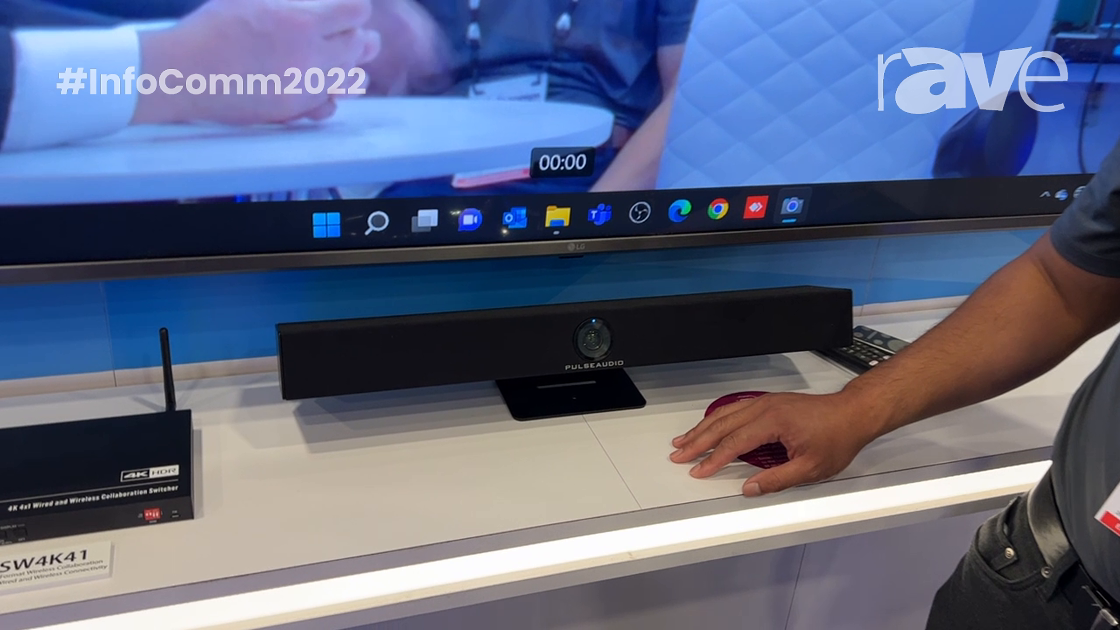 InfoComm 2022: Vanco International Unveils PulseAudio PA-CVB1 Video Bar