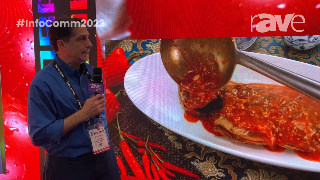 InfoComm 2022: Aurora LED Systems Demos Installation Style 1.875mm dvLED Display, the GFWA-018IB