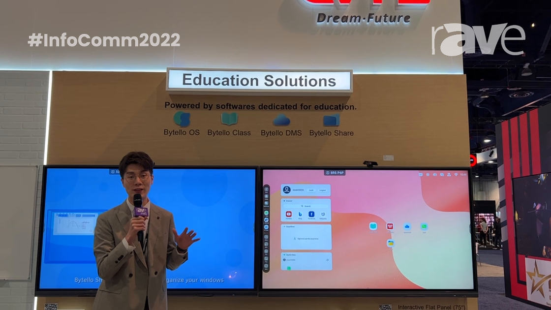 InfoComm 2022: CVTE Shows Bytello Education Software, Designed for Simple Communication Methods
