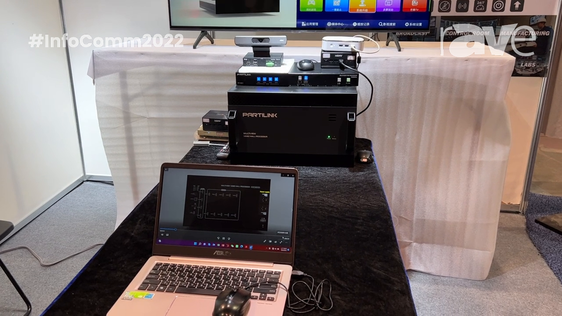 InfoComm 2022: Partilink Features Video Processor with Multiview with 4K60 Inputs and Outputs