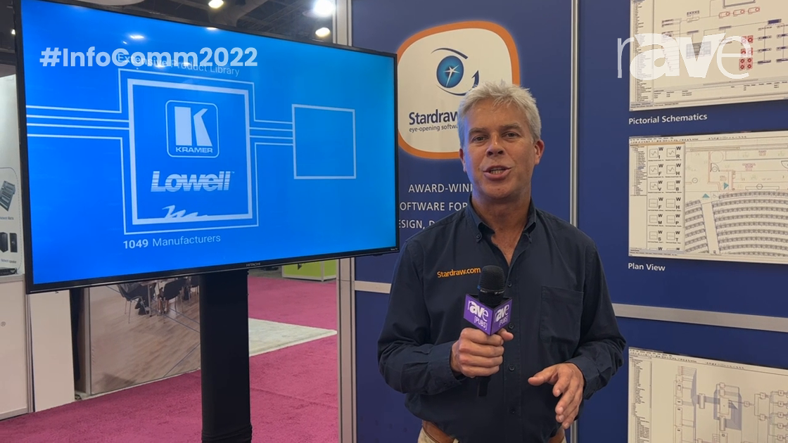 InfoComm 2022: Stardraw Brings Stardraw Design 7.3 Design & Documentation Tool for ProAV Integrators
