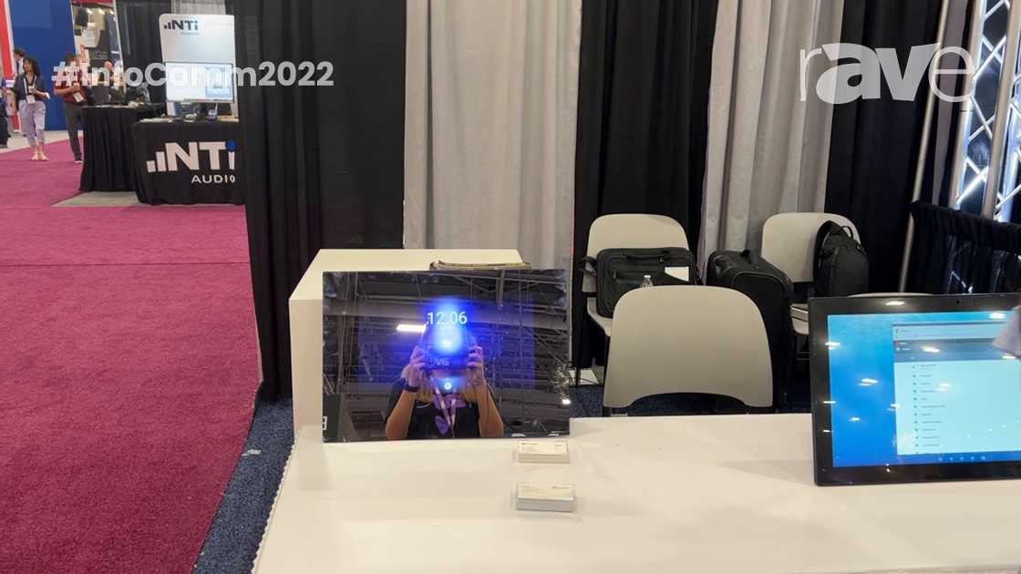 InfoComm 2022: TimeLink Tells rAVe About Its Smart Mirror Display