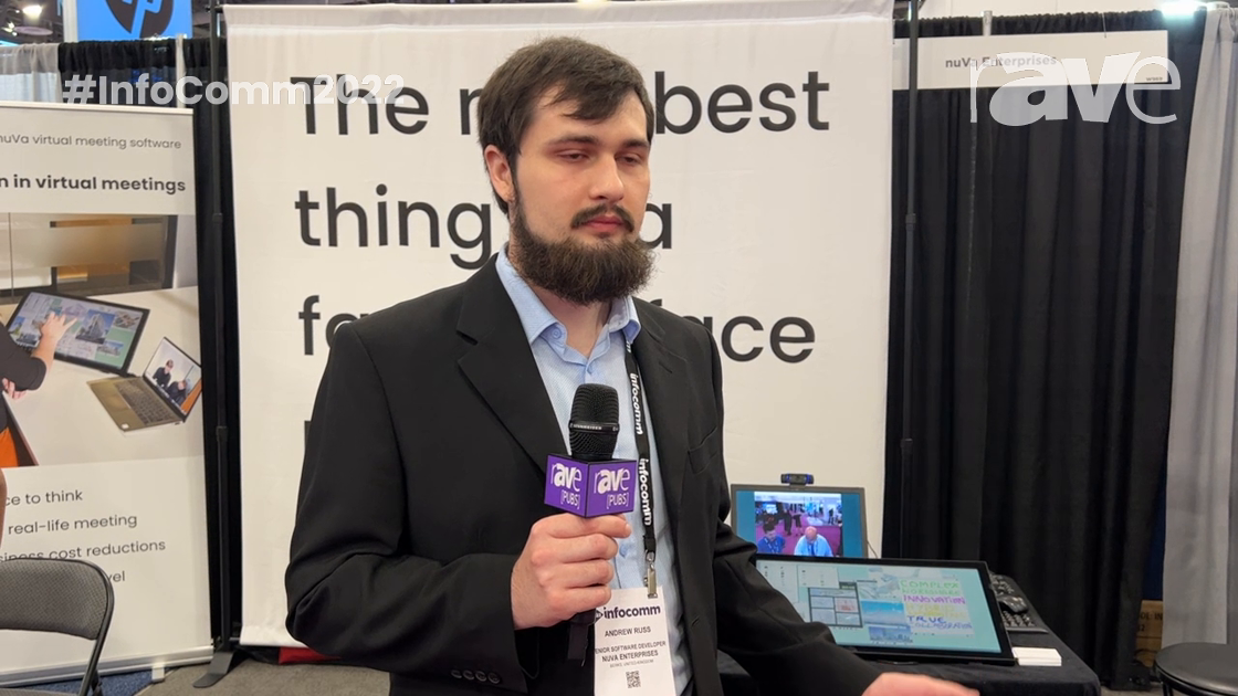 InfoComm 2022: nuVa Enterprises Exhibits nuVa Virtual Meeting Software Platform