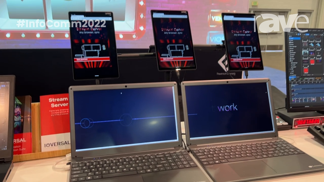 InfoComm 2022: ioversal Features Synchronized Streaming Web Server with 3 to 6 Seconds Latency