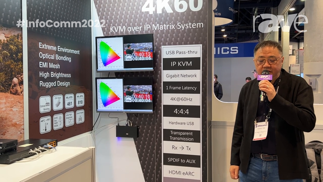 InfoComm 2022: ACT POWER Intros 4K60 KVM-over-IP (and AV-over-IP) Matrix System Over 1 Gigabit