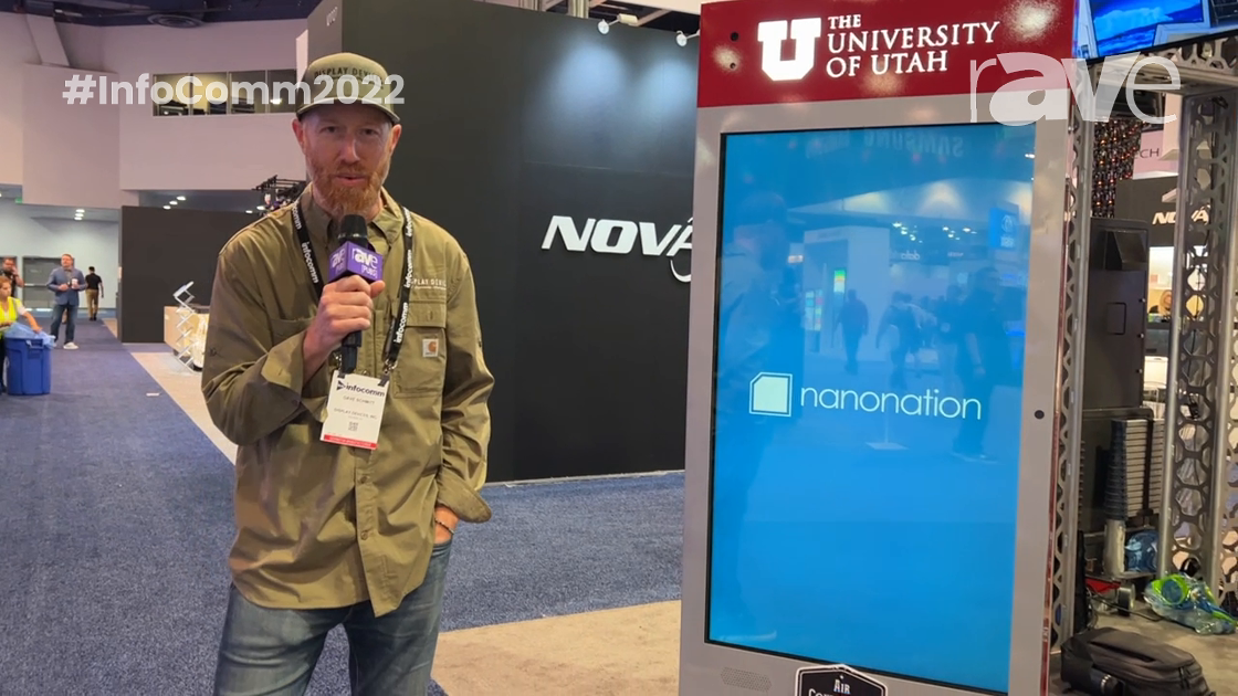 InfoComm 2022: Display Devices Showcases Digital Pedestrian Kiosks, Project with University of Utah