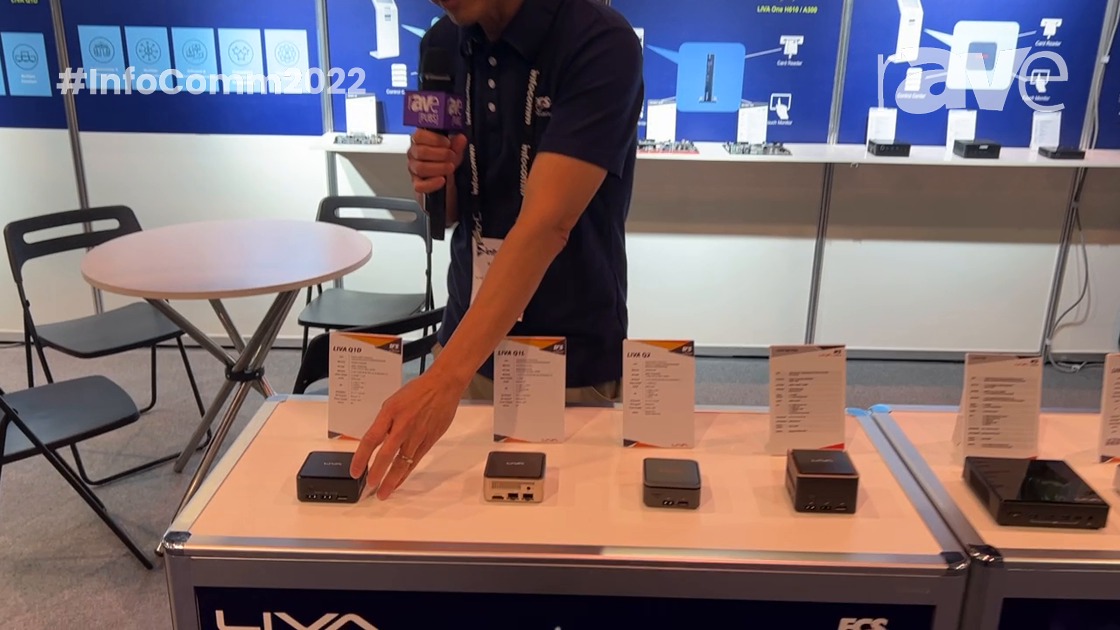 InfoComm 2022: ECS Elitegroup Shows LIVA MiniPC and ‘World’s Smallest Line of PCs,’ Says ECS