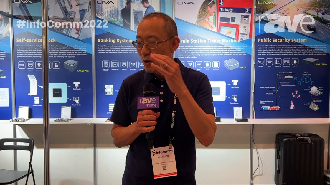 InfoComm 2022: ECS Elitegroup Talks LIVA Mini PCs, Including LIVA Z3 Plus and A300 Models