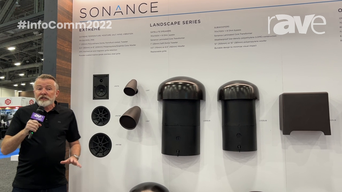 InfoComm 2022: Sonance Highlights Outdoor Audio Solutions, Extreme Speakers and Landscape Series