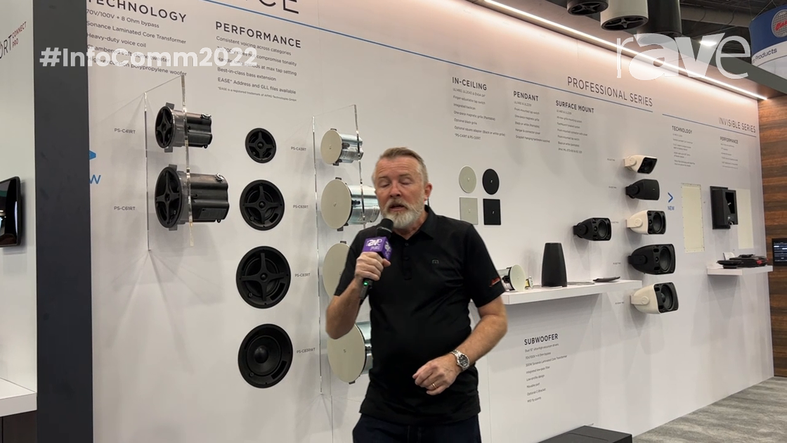 InfoComm 2022: Sonance Shows Range of Professional Series, PS-S210SUBT Subwoofer, PS-C41RT, PS-C61RT