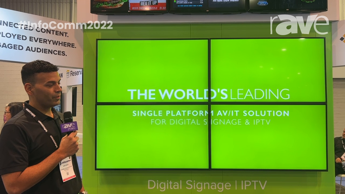 InfoComm 2022: Tripleplay Talks About Its Range of Digital Signage Solutions