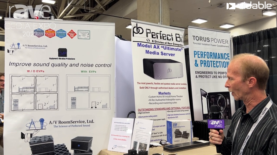 CEDIA Expo 22: AV RoomService Describes Line of Equipment Vibration Protectors