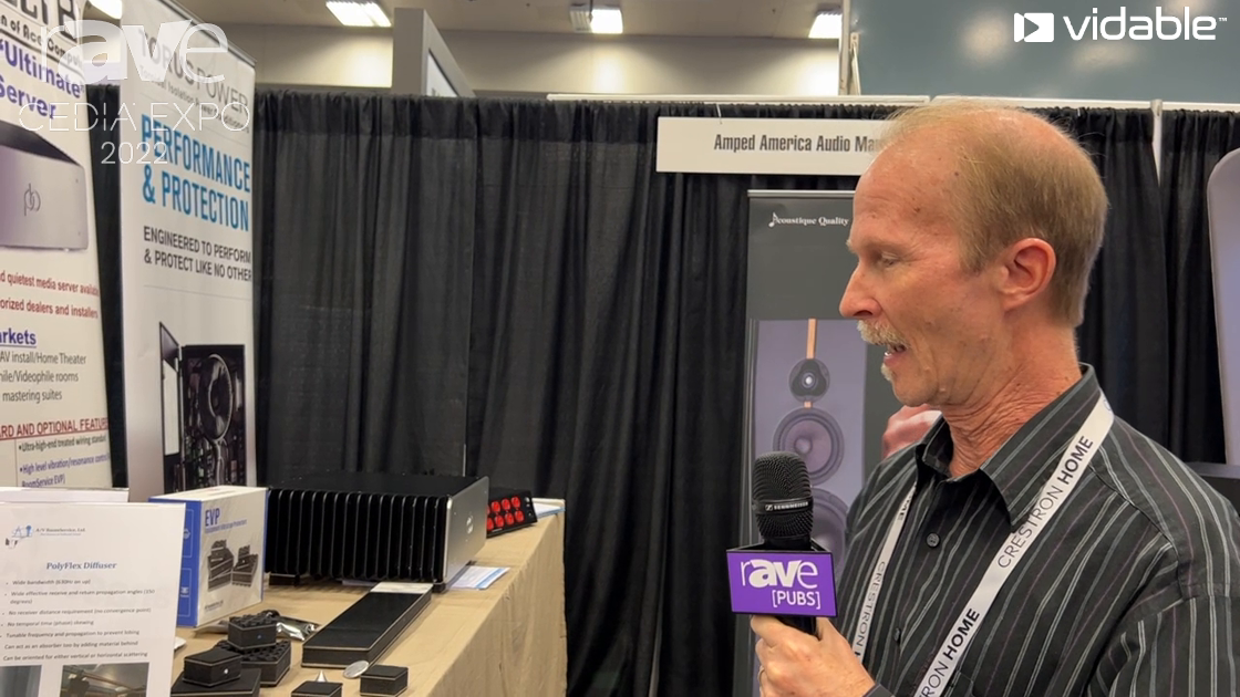 CEDIA Expo 22: AV RoomService Details PolyFlex Sound Diffuser ...