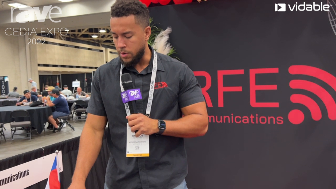 CEDIA Expo 22: RFE Communications Shows Two-Way Radio Booster for First Responder Communications