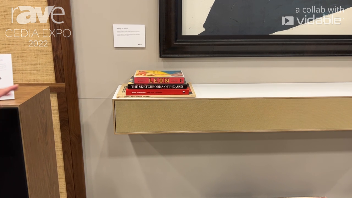 CEDIA Expo 22 Leon Speakers Features Horizon Denza Floating Shelf With