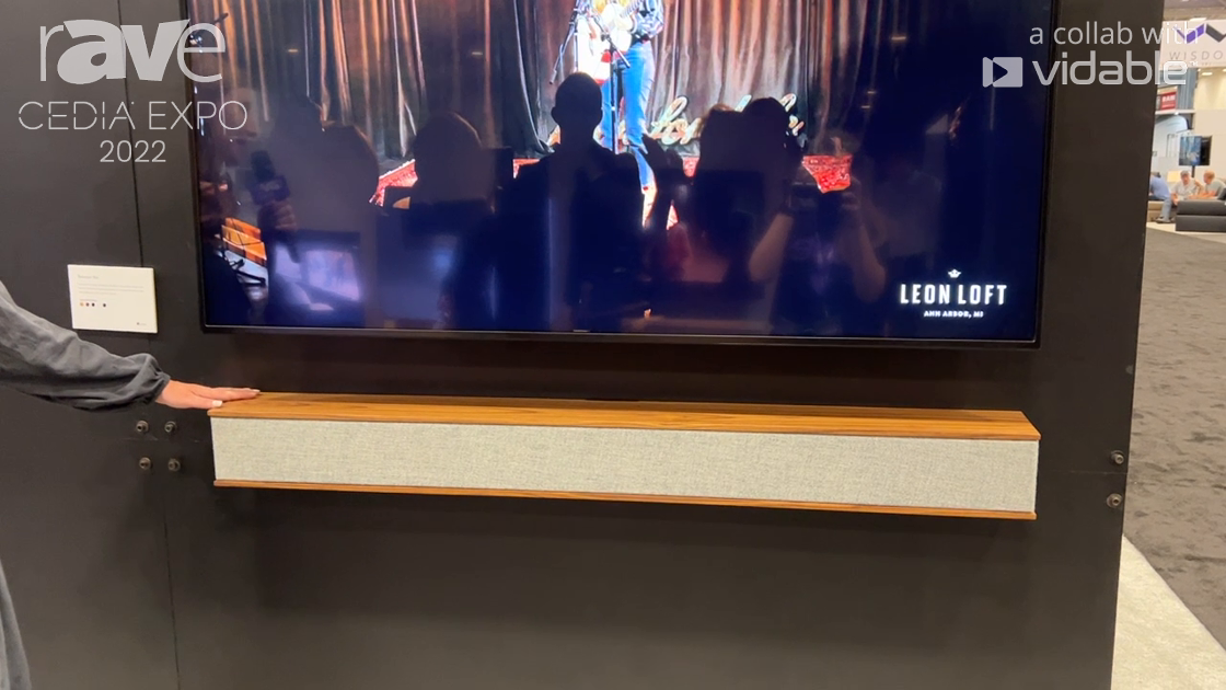 CEDIA Expo 22: Leon Speakers Highlights Tone Case TC Bar Soundbar Cabinet With Wrap-Around Grill