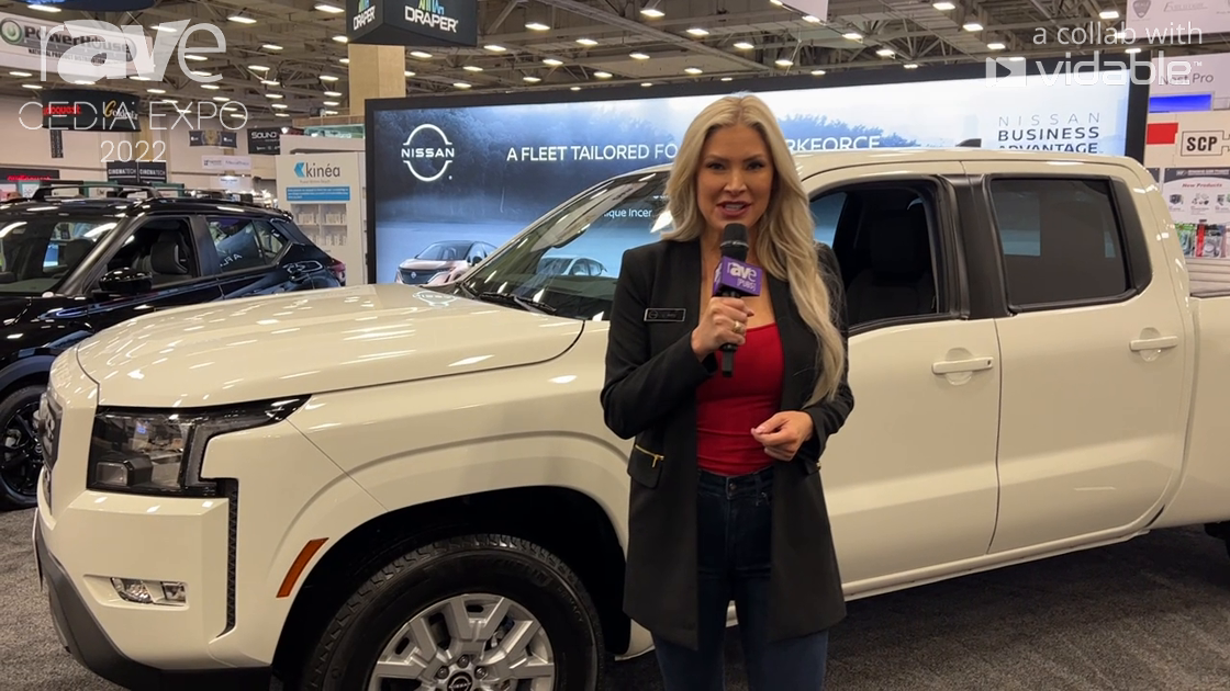 CEDIA Expo 22: Nissan Shows Off 2022 Nissan Frontier, SV Trim Crew Cab Model With Full-Length Bed