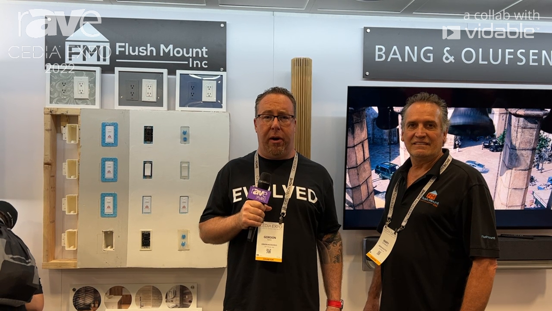 CEDIA Expo 22: Origin Acoustics Features Flush Mount Inc Line of Flush Mount Low-Voltage Wall Plates