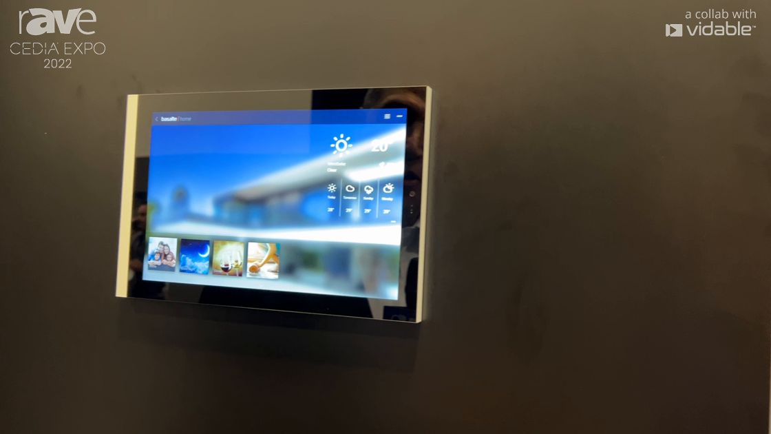 CEDIA Expo 22: Basalte Demonstrates Besalte Home Management Touch Solution With Room Dashboards
