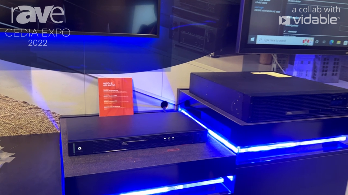 CEDIA Expo 22: Middle Atlantic Shows NEXSYS PDU and Line-Interactive, Pure Sine Wave UPS
