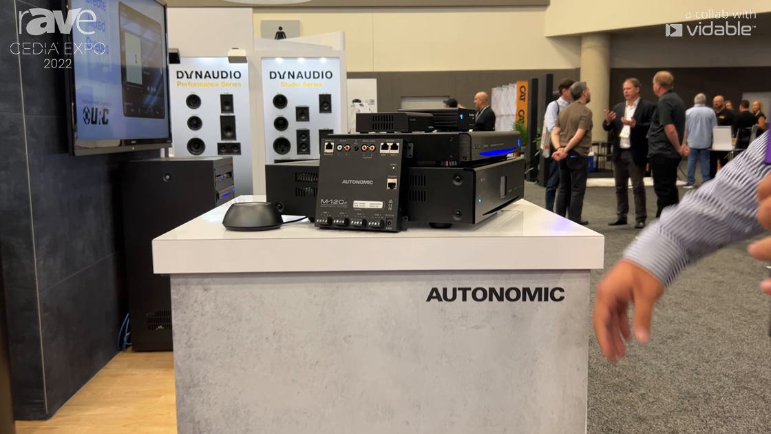 CEDIA Expo 22: Autonomic Highlights M-120e Compact, Four-Zone Amplifier With Network Support