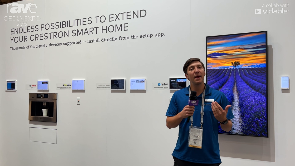 CEDIA Expo 22: Crestron Features Crestron Home Platform Automation Platform, 3rd-Party Integrations