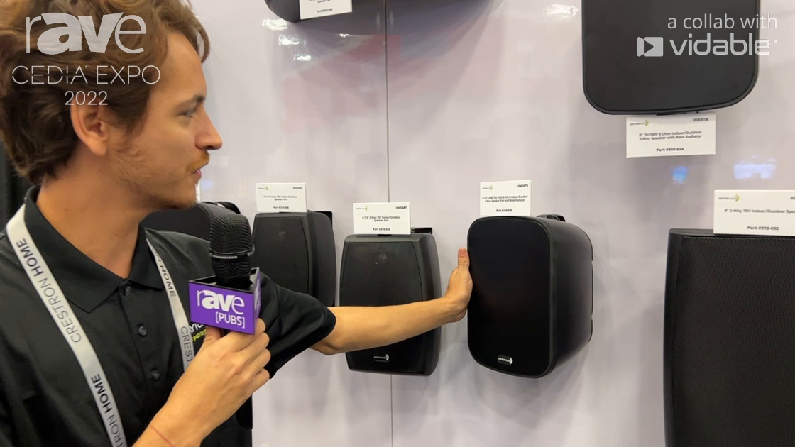 CEDIA Expo 22: Dayton Audio Shows IOXTB Outdoor 70-Volt Speaker Line