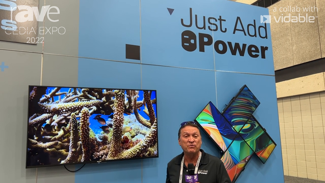 CEDIA Expo 22: Just Add Power Demonstrates Artistic Video Wall Configurations