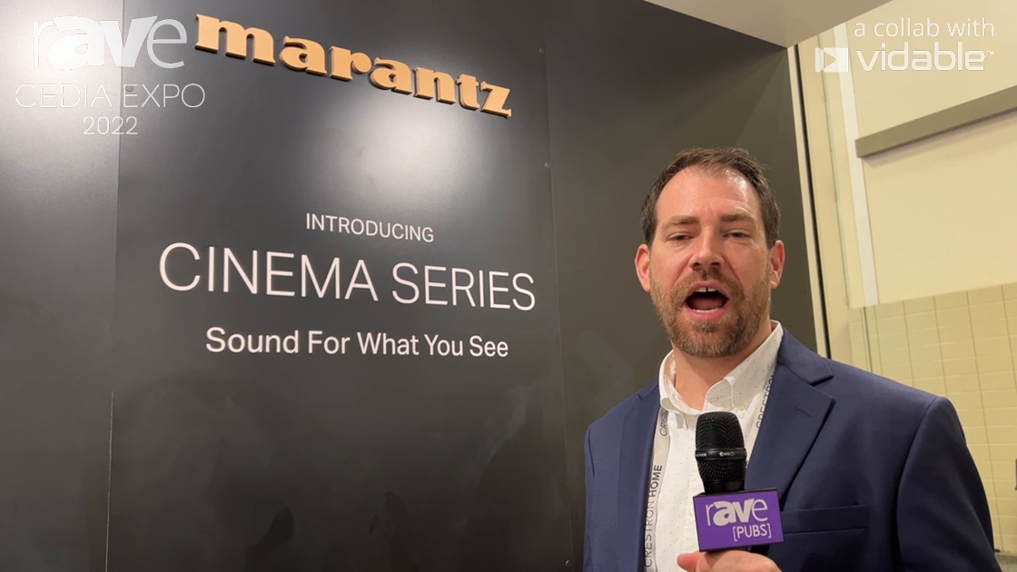 CEDIA Expo 22: Marantz Features New AV10 and AMP10 Flagship Home Cinema Systems