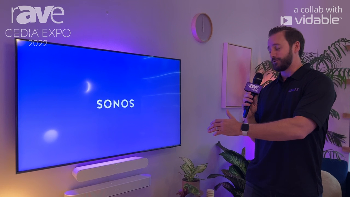 CEDIA Expo 22: Sonos Introduces Lower-Cost Ray Soundbar with Forward Facing Drivers