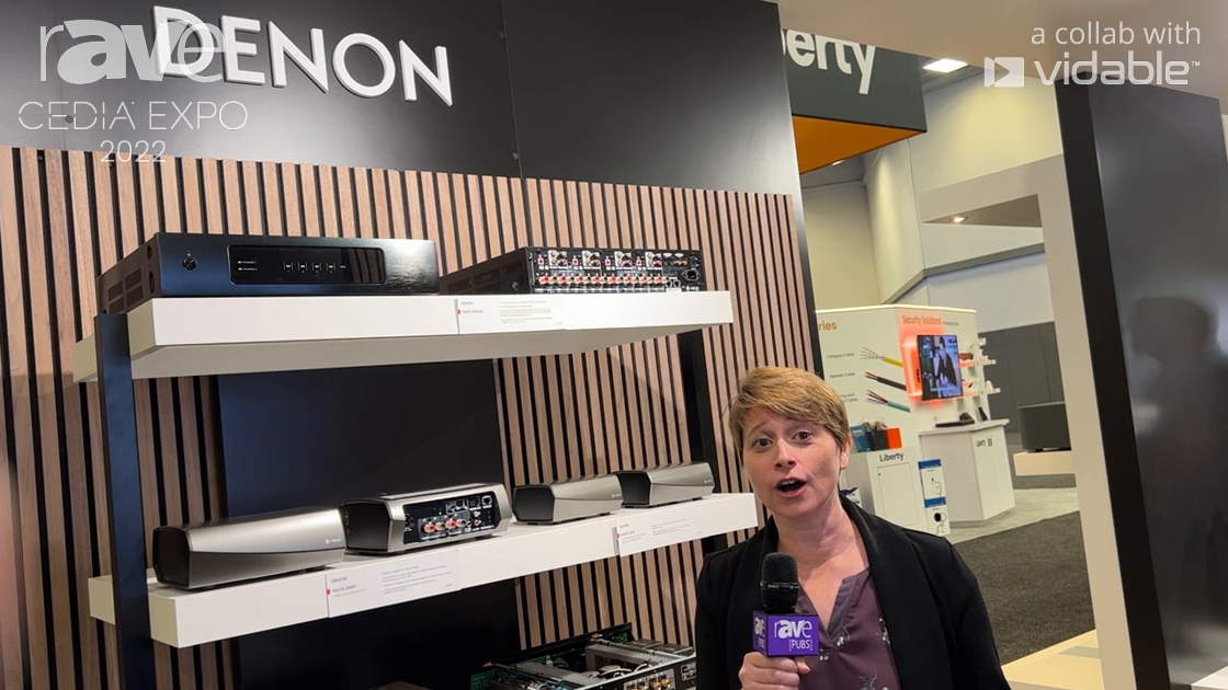 CEDIA Expo 22: Sound United Exhibits Denon PMA-900HNE Integrated Network Amplifier