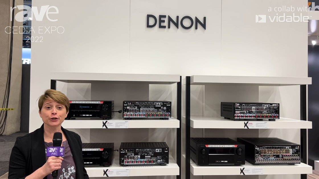 CEDIA Expo 22 Sound United Showcases New Line of Denon XSeries AV