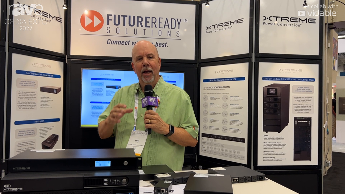 CEDIA Expo 22: Future Ready Solutions Shares Xtreme Power Conversion Lithium-Battery Backup Products