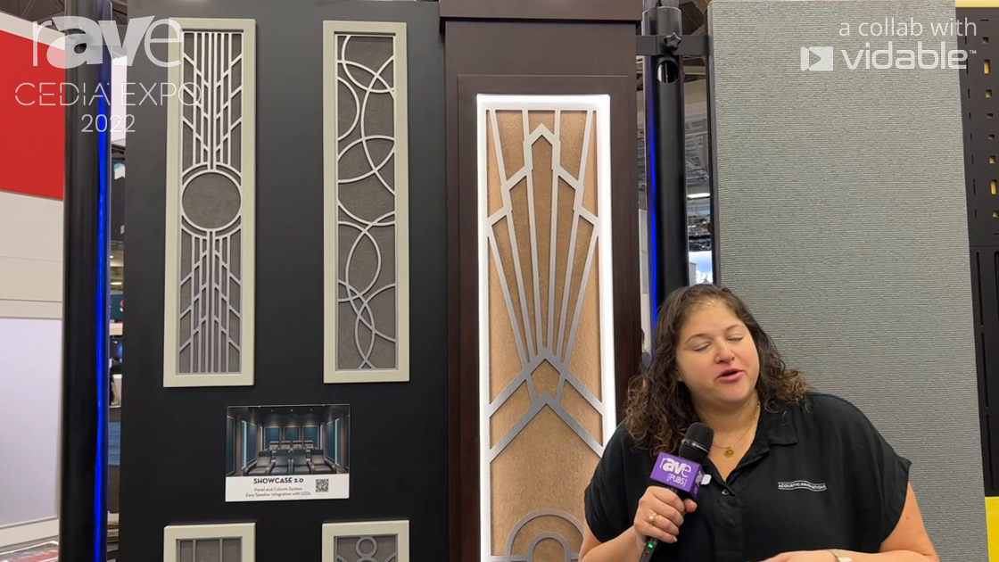 CEDIA Expo 22: Acoustic Innovations Exhibits Showcase 2.0 Line of Decorative Speaker Panel Grills