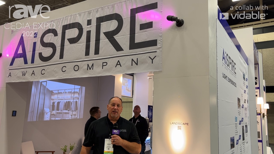 CEDIA Expo 22: AiSPIRE Shows Landscape Lighting with 12+ Lights in One Unit